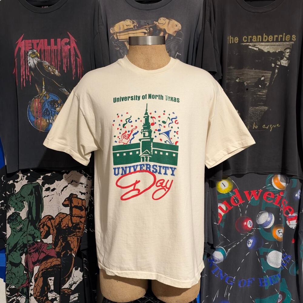 Vintage 1990s UNT University Day T-shirt